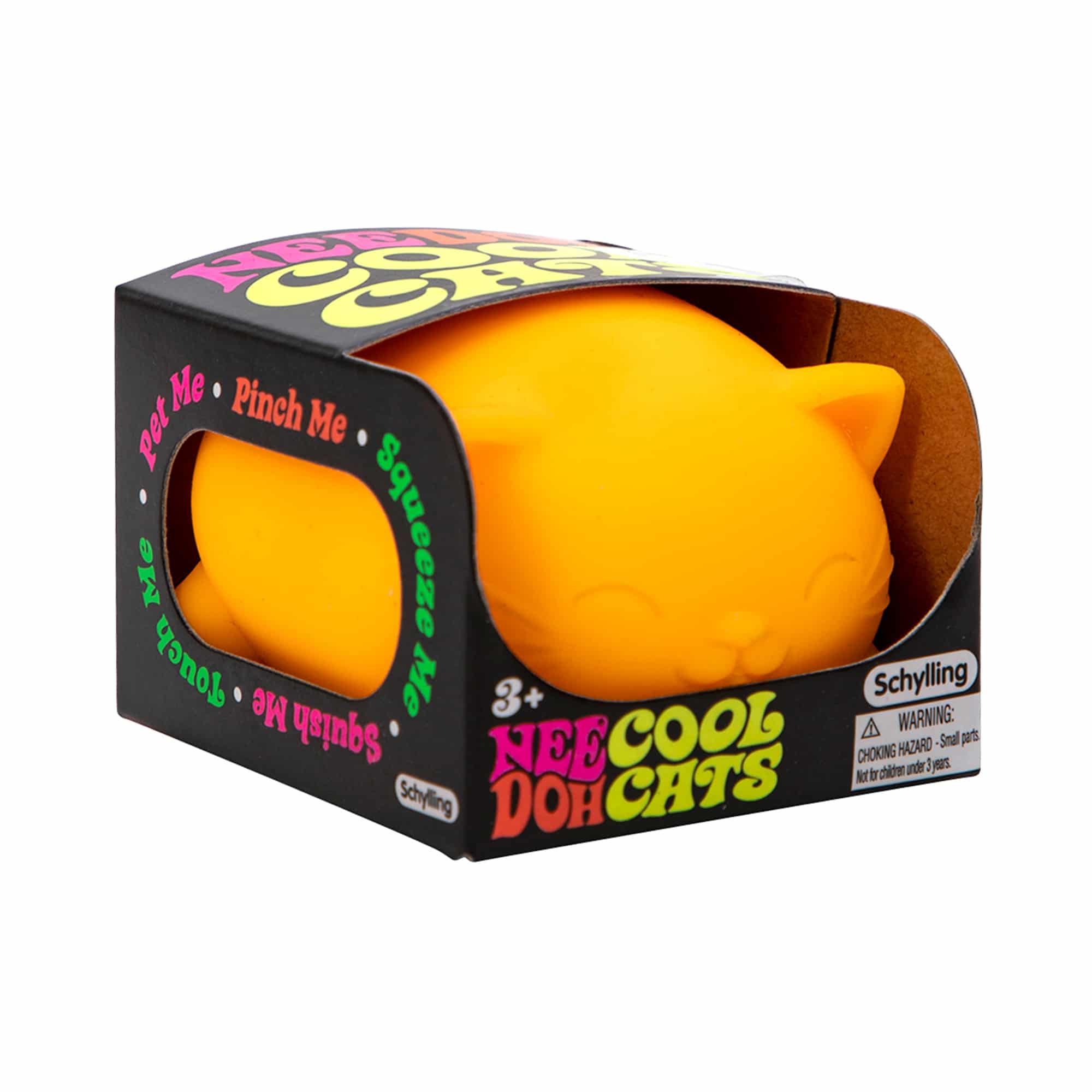 Animal-Shaped Cool Cats NeeDoh | Select Morning Crest - Cute Animal-Shaped NeeDoh Fidget Toy for Kids Detail