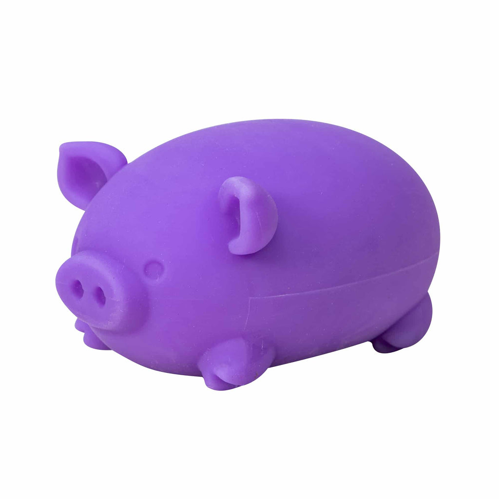 Purrfectly Squishy NeeDoh Dig’ It Pig | Select Velvet Canopy - Cute Animal-Shaped NeeDoh Fidget Toy for Kids Detail