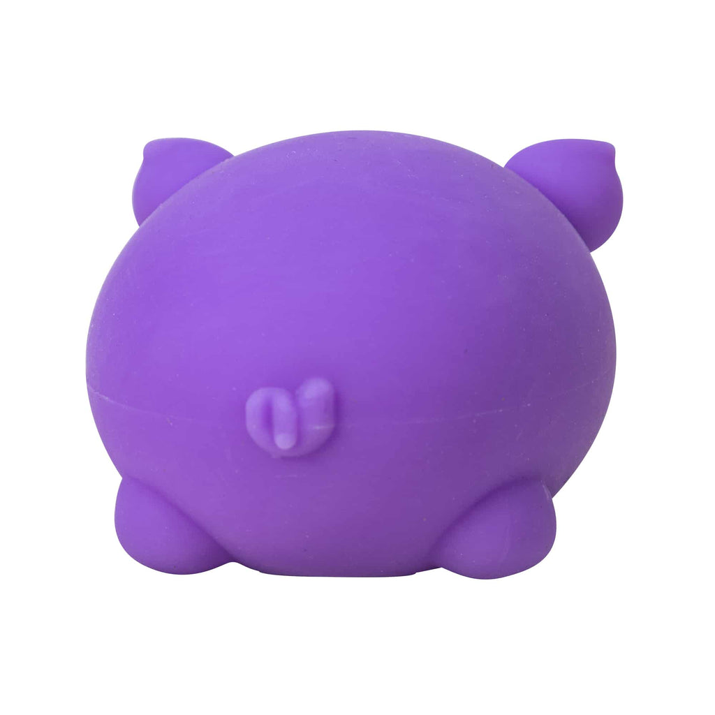 Purrfectly Squishy NeeDoh Dig’ It Pig | Select Velvet Canopy - Cute Animal-Shaped NeeDoh Fidget Toy for Kids Detail