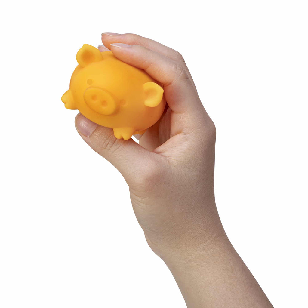 Purrfectly Squishy NeeDoh Dig’ It Pig | Select Velvet Canopy - Cute Animal-Shaped NeeDoh Fidget Toy for Kids Detail