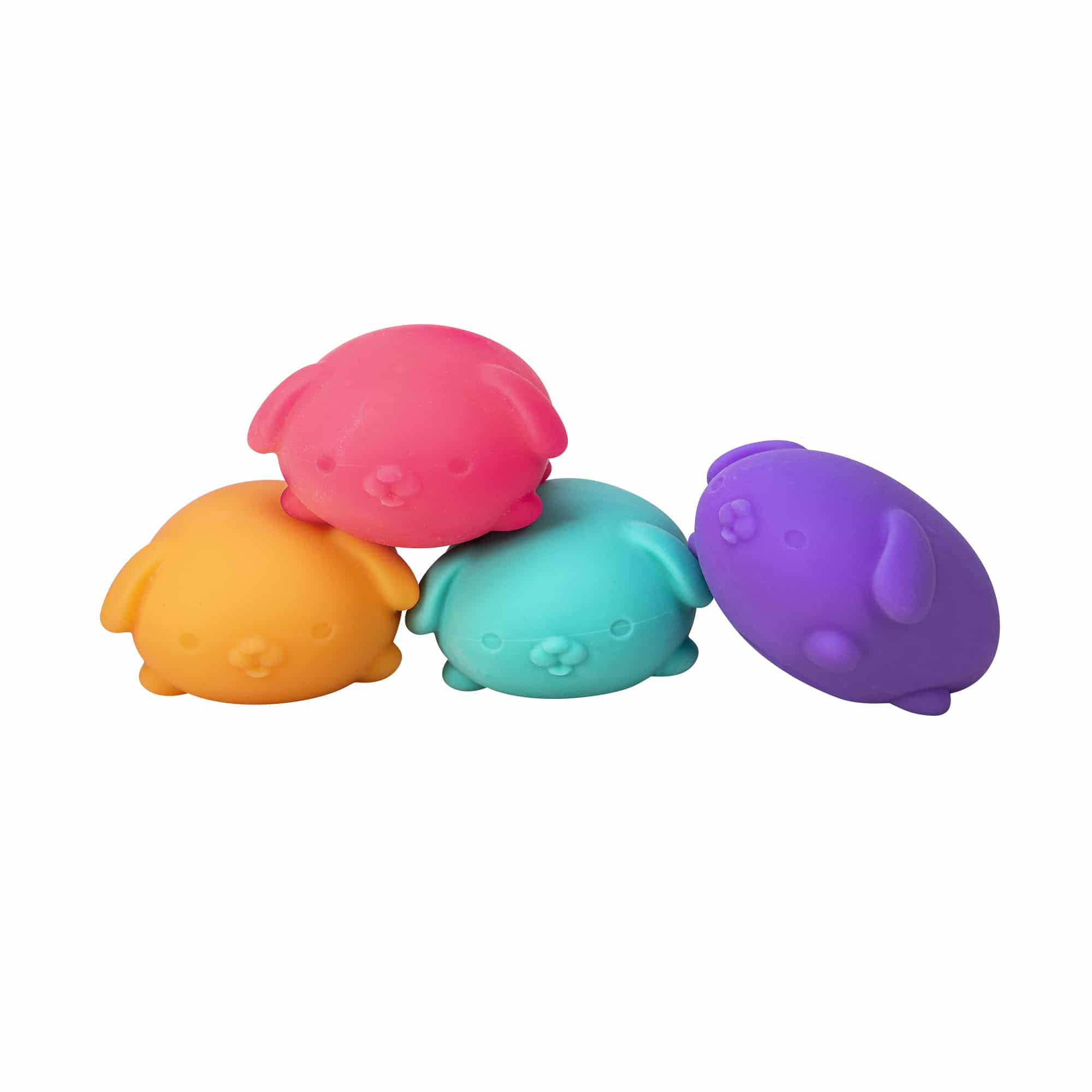 Adorable Character NeeDoh Funky Pup | Collection Canyon Shore - Purrfect Cat Squishy Character Stress Toy Detail