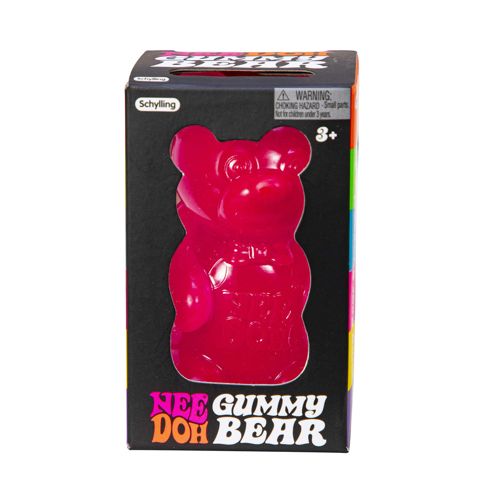 Purrfectly Squishy NeeDoh Gummy Bear | Edition Canyon Forest - Cute Animal-Shaped NeeDoh Fidget Toy for Kids Detail