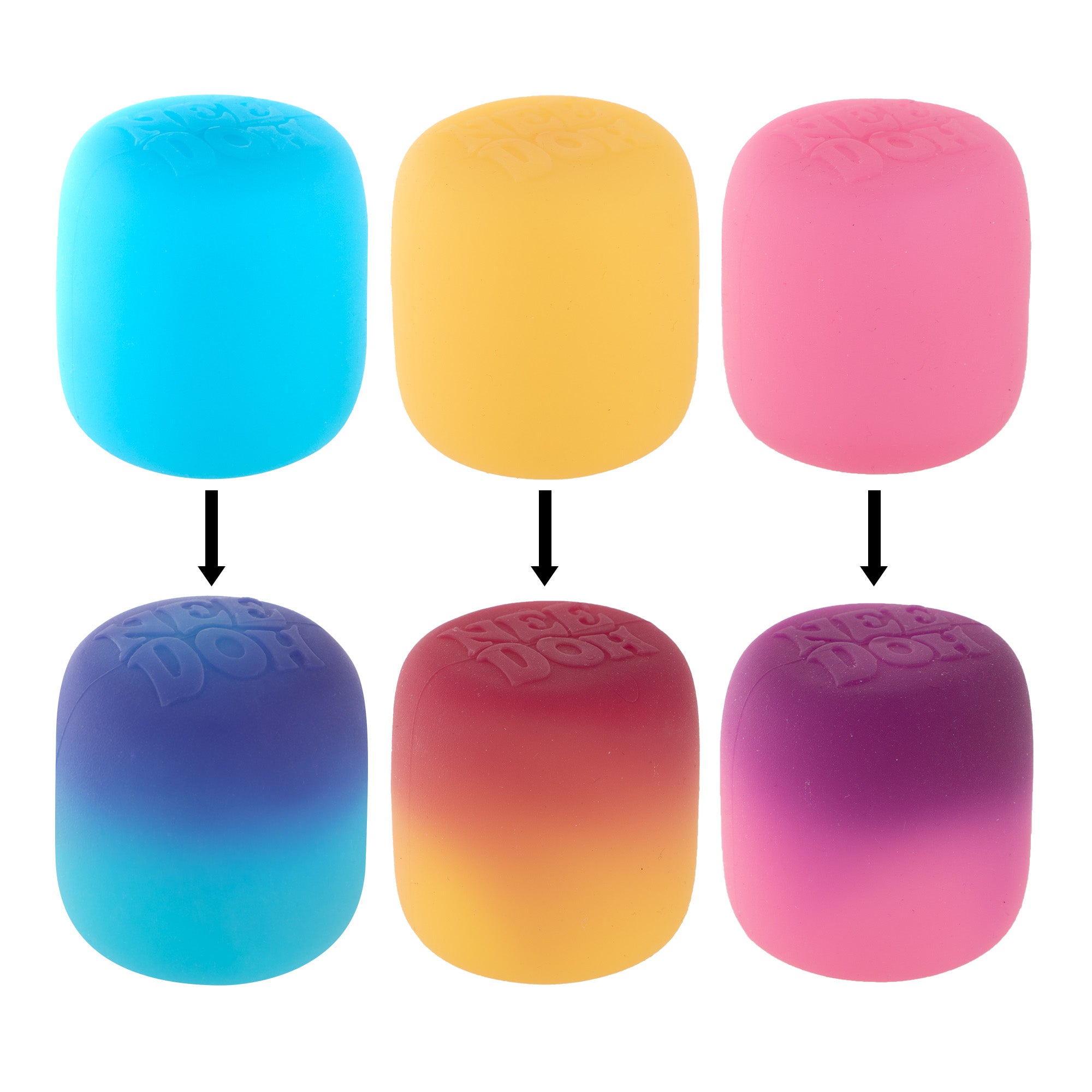 Sweet Treat Shaped NeeDoh Mello Mallo | Series Stone Harbor - Squishy Dohnut Sweet Treat Shaped Stress Toy Detail
