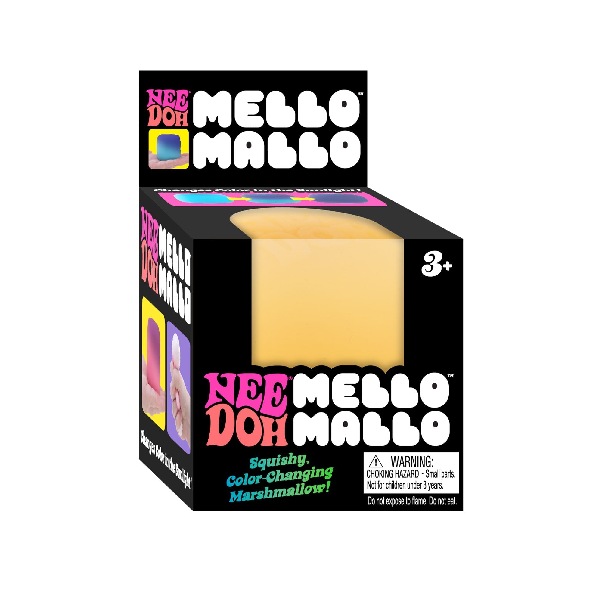 Sweet Treat Shaped NeeDoh Mello Mallo | Series Stone Harbor - Squishy Dohnut Sweet Treat Shaped Stress Toy Detail