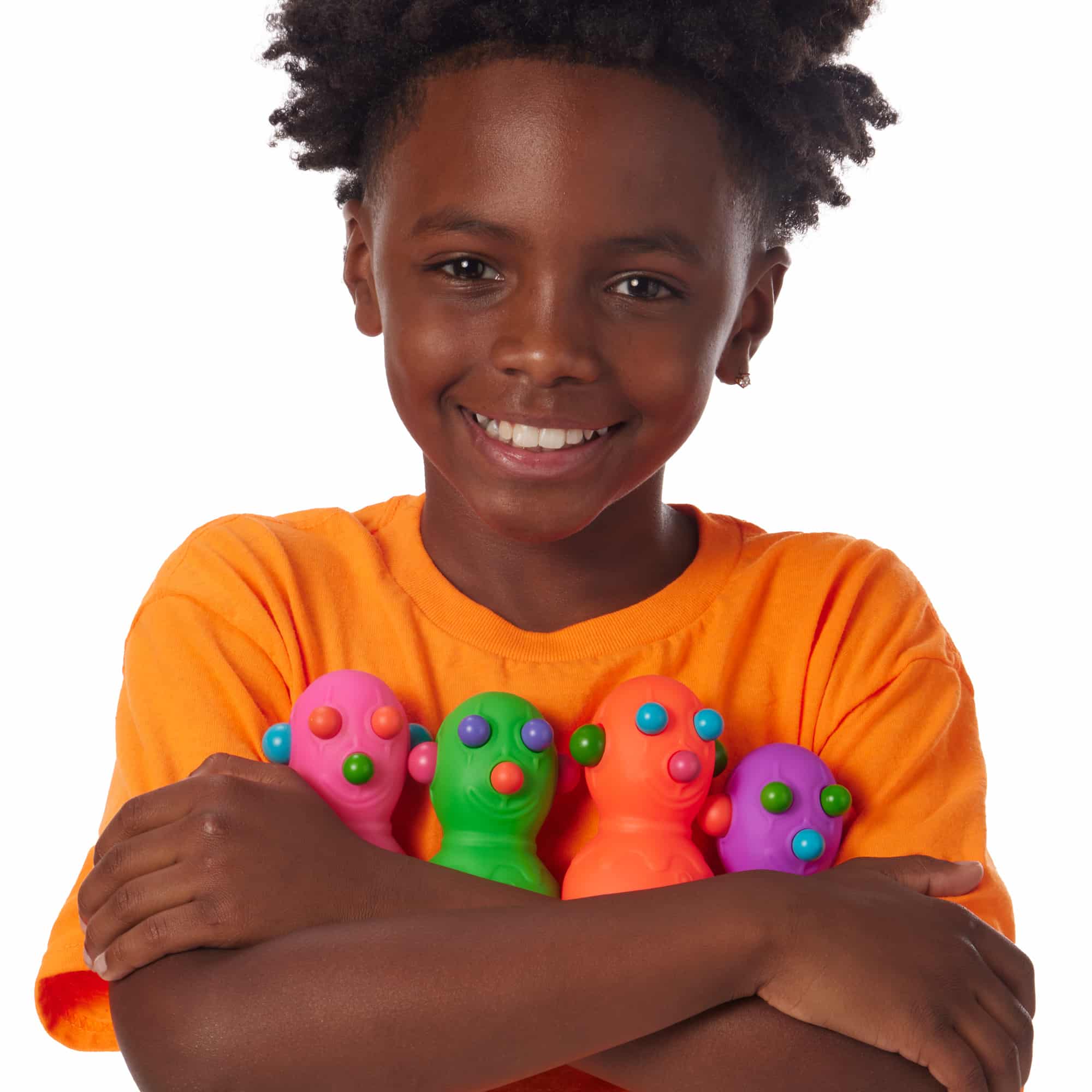 Fun Fidget Monster NeeDoh Panic Pete | Signature Seaside Bay - Dino Character Malt-Gel Filled Sensory Glob Detail