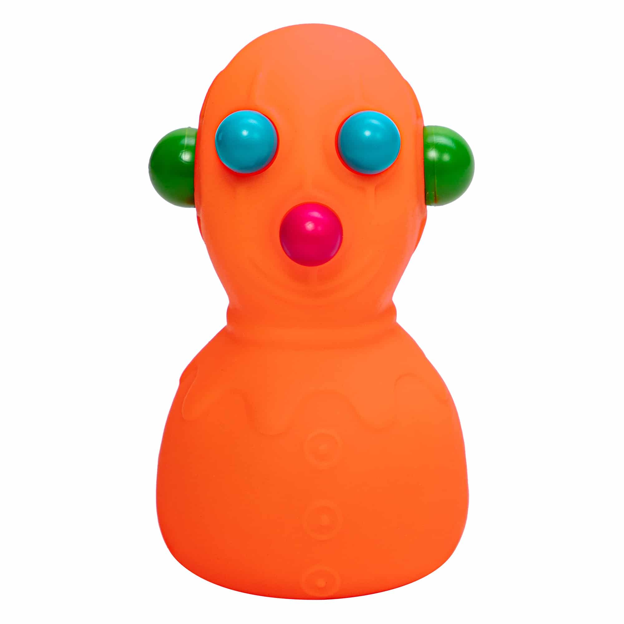 Fun Fidget Monster NeeDoh Panic Pete | Signature Seaside Bay - Dino Character Malt-Gel Filled Sensory Glob Detail