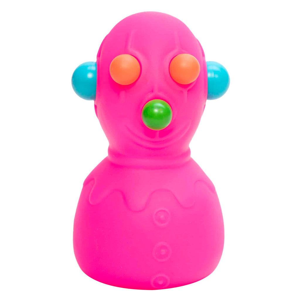 Fun Fidget Monster NeeDoh Panic Pete | Signature Seaside Bay - Dino Character Malt-Gel Filled Sensory Glob Detail