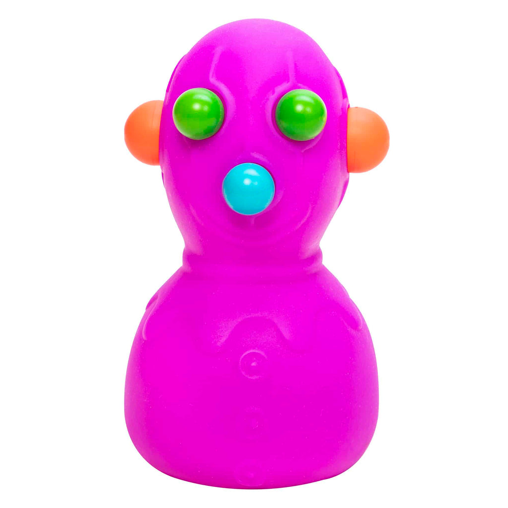 Fun Fidget Monster NeeDoh Panic Pete | Signature Seaside Bay - Dino Character Malt-Gel Filled Sensory Glob Detail