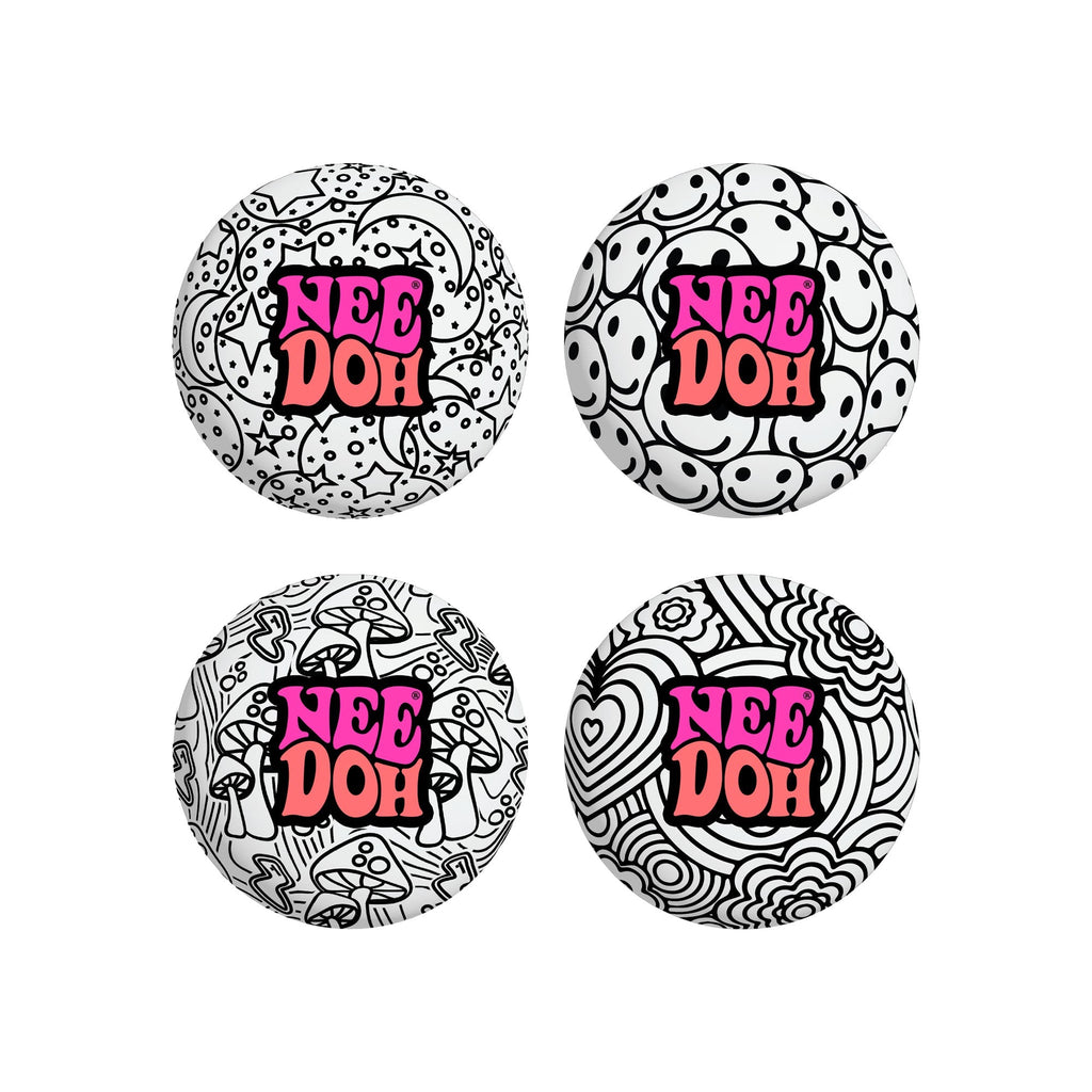 Spiky Ribbed NeeDoh Press-Doh | Select Oak Terrace - Shaggy Tactile Ribbed Stress Relief Toy - Default Title