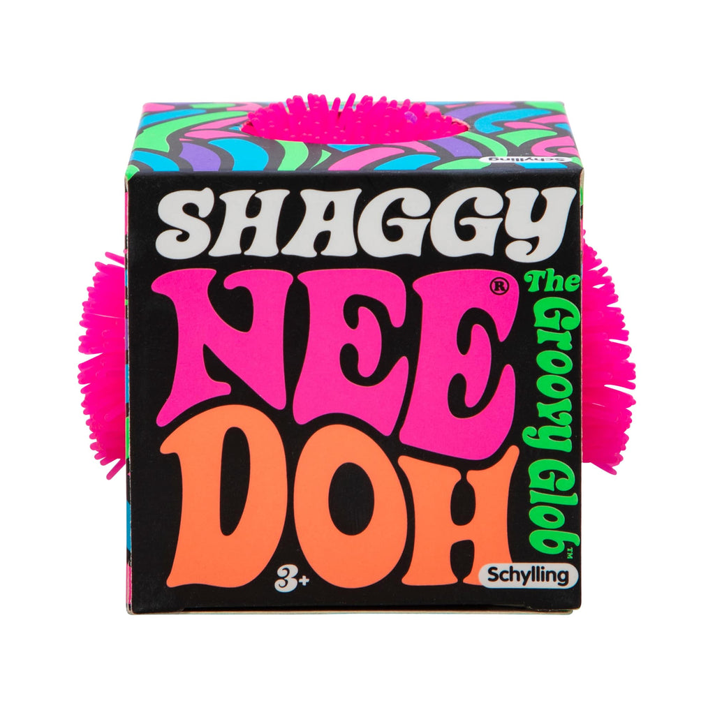 Ultra-Soothing Touch Shaggy NeeDoh | Collection Winter Creek - Fuzzy Flocked Textured Sensory Fidget Ball Detail