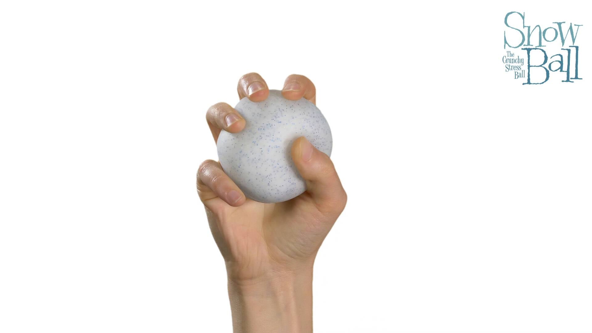 Squishable Nice Cube Snow Ball Crunch | Reserve Harbor Grove - Translucent Jelly Cool Cube Sensory Toy Detail