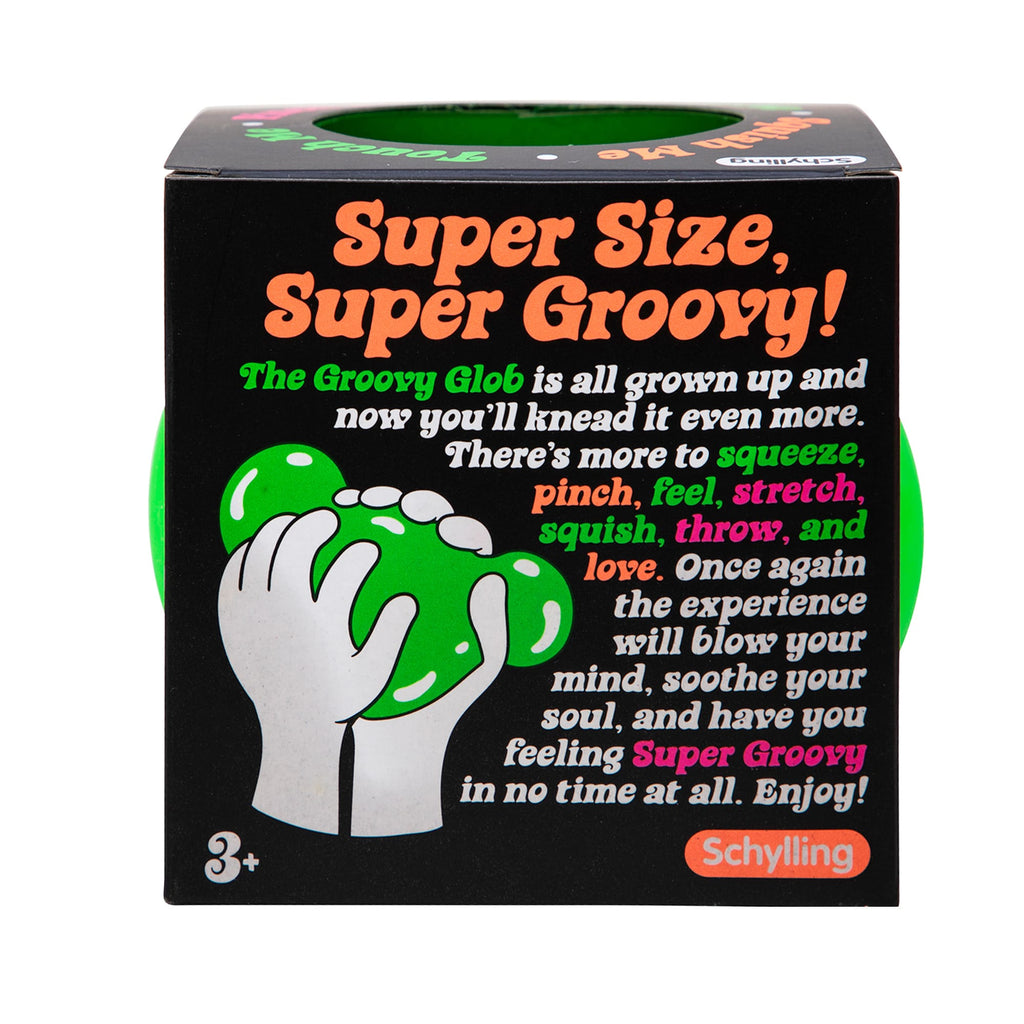 Satisfyingly Squishable Super NeeDoh | Collection Velvet Bloom - The Groovy Glob Retro Malt-Gel Filled Toy Detail