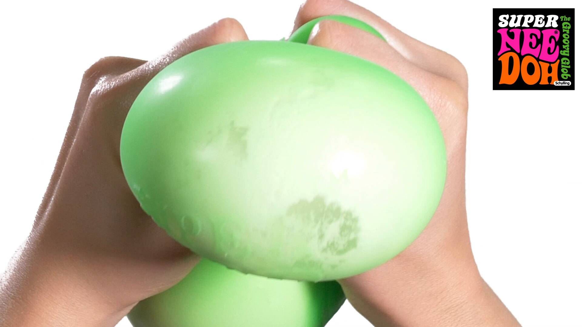 Satisfyingly Squishable Super NeeDoh | Collection Velvet Bloom - The Groovy Glob Retro Malt-Gel Filled Toy Detail
